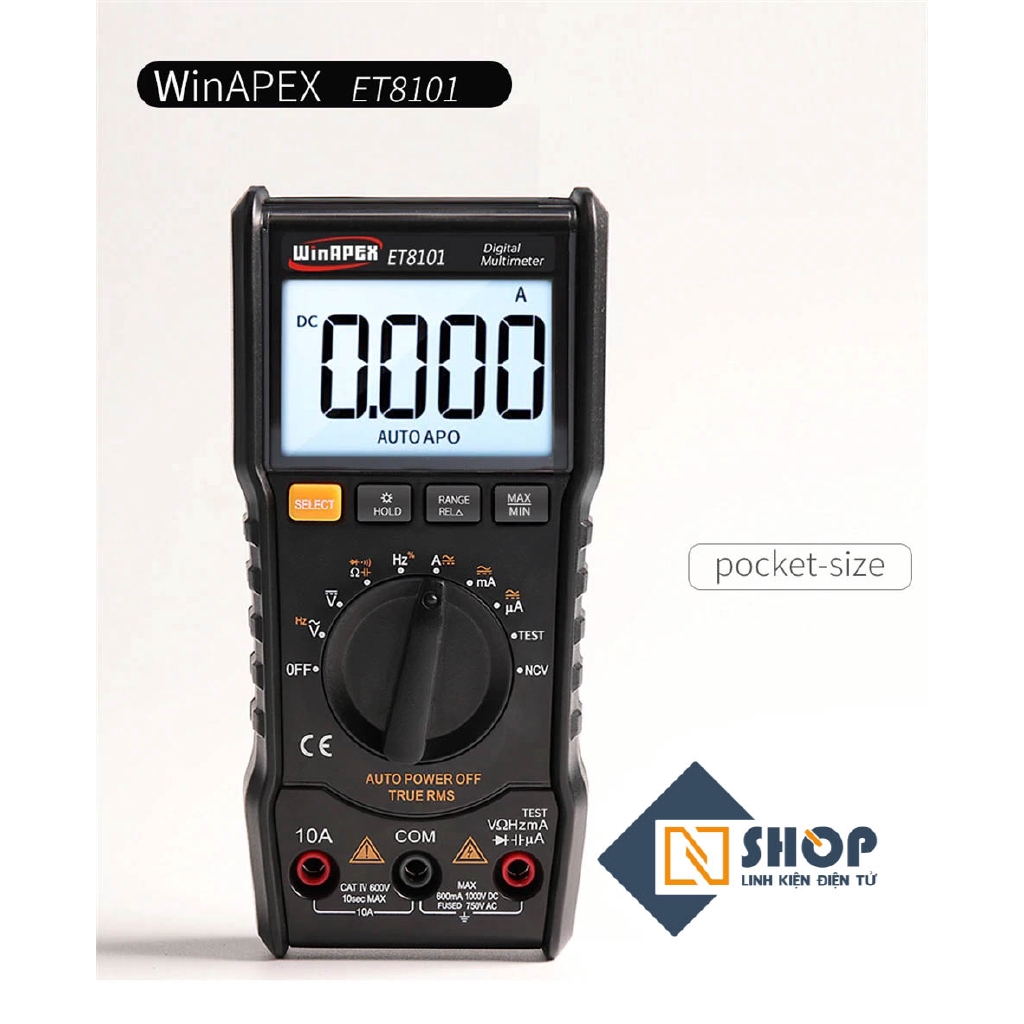 Đồng hồ điện tử WinAPEX ET8101