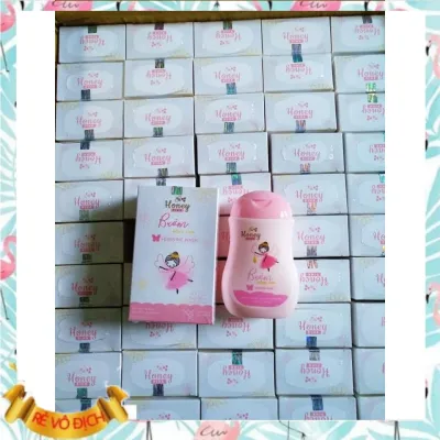 Dung Dịch Vệ Sinh Phụ Nữ Honey Pink 200ml Bướm Hồng Xinh , Khử Mùi Hôi , Làm hồng , Se Khít