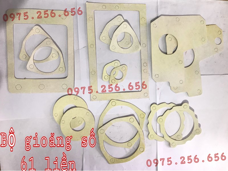 Bộ Gioăng Số 61 Liền Full Phụ tùng máy cày