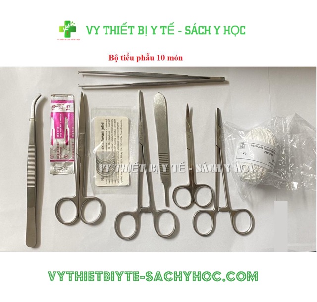 Bộ Tiểu Phẫu Sinh Viên Y Khoa - 11 món