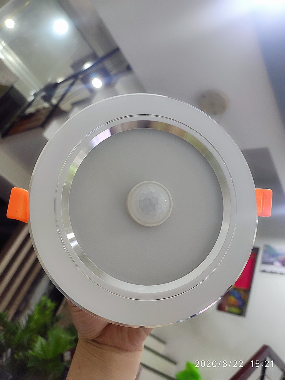 [HCM]Đèn Led âm trần cảm ứng siêu mỏng ML-ATC9W