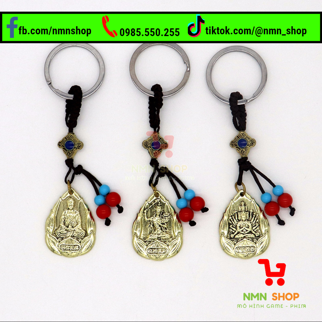 Móc khóa 8 vị Phật bản mệnh cho 12 con giáp
