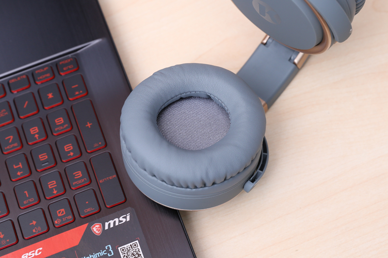 Tai nghe Bluetooth Kanen K6 Xám Gold
