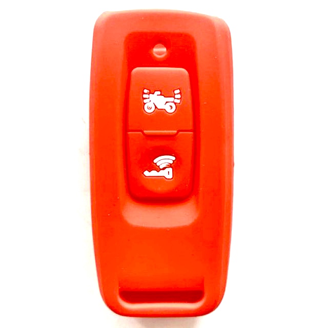 Vỏ silicone bọc chìa khoá smartkey Vision 2021 màu đỏ