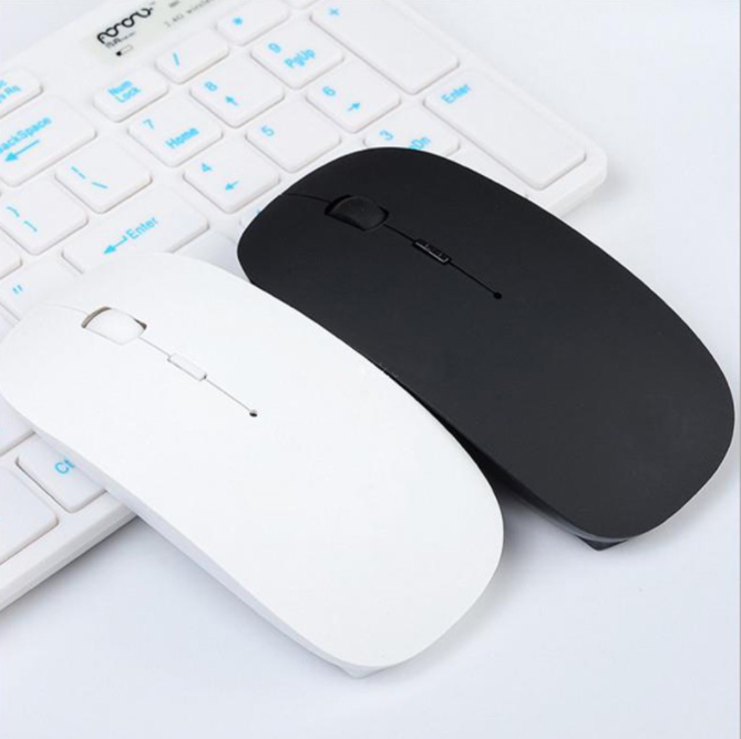 Chuột Không Dây Siêu Mỏng 2.4G Cho Máy Tính