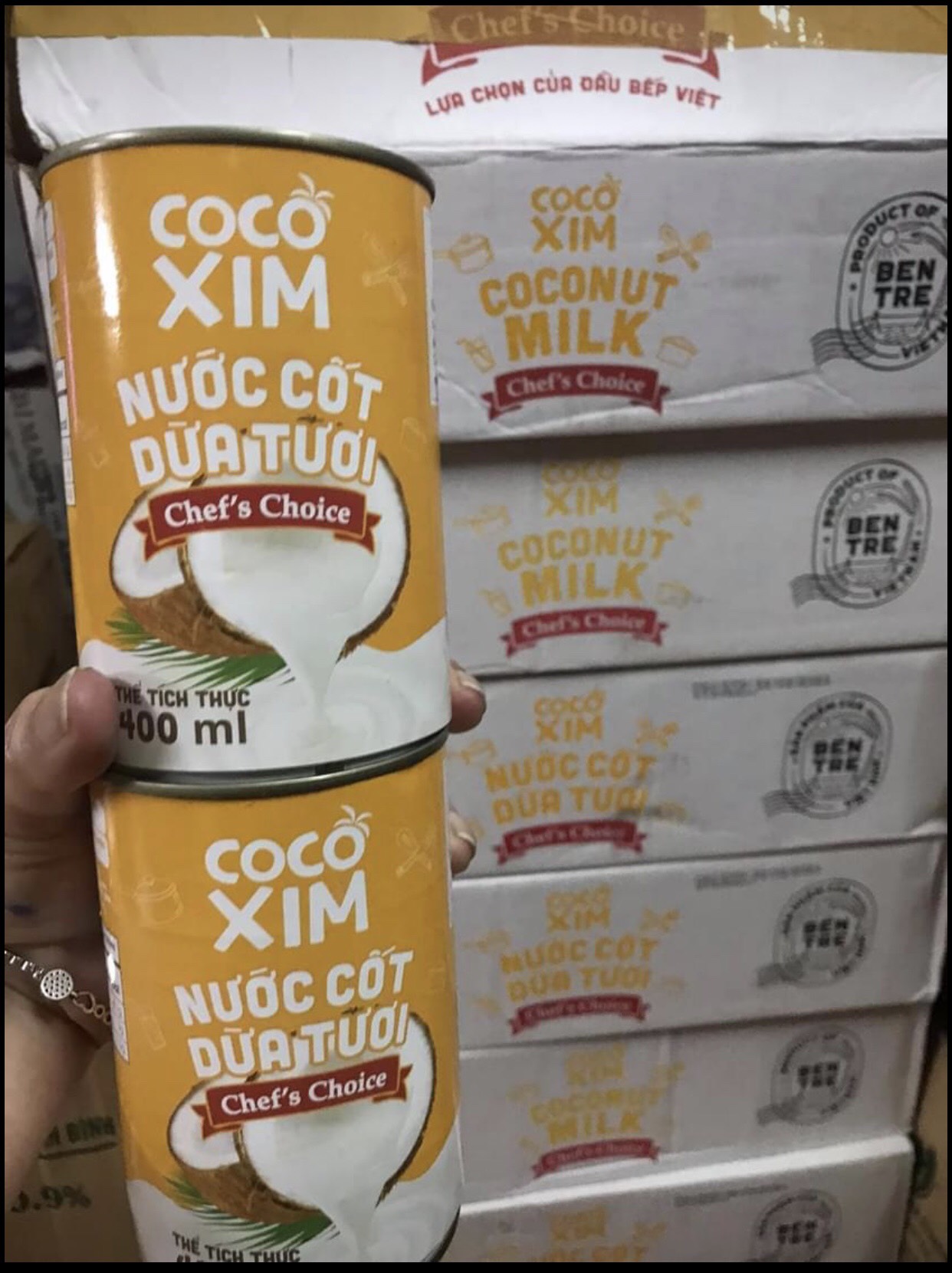 [HCM] CỐT DỪA LON COCOXIM 400ML