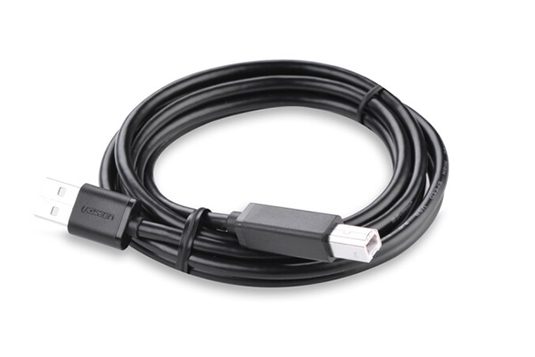 Cáp máy in USB 2.0 dài 1.5m chính hãng Ugreen 10845