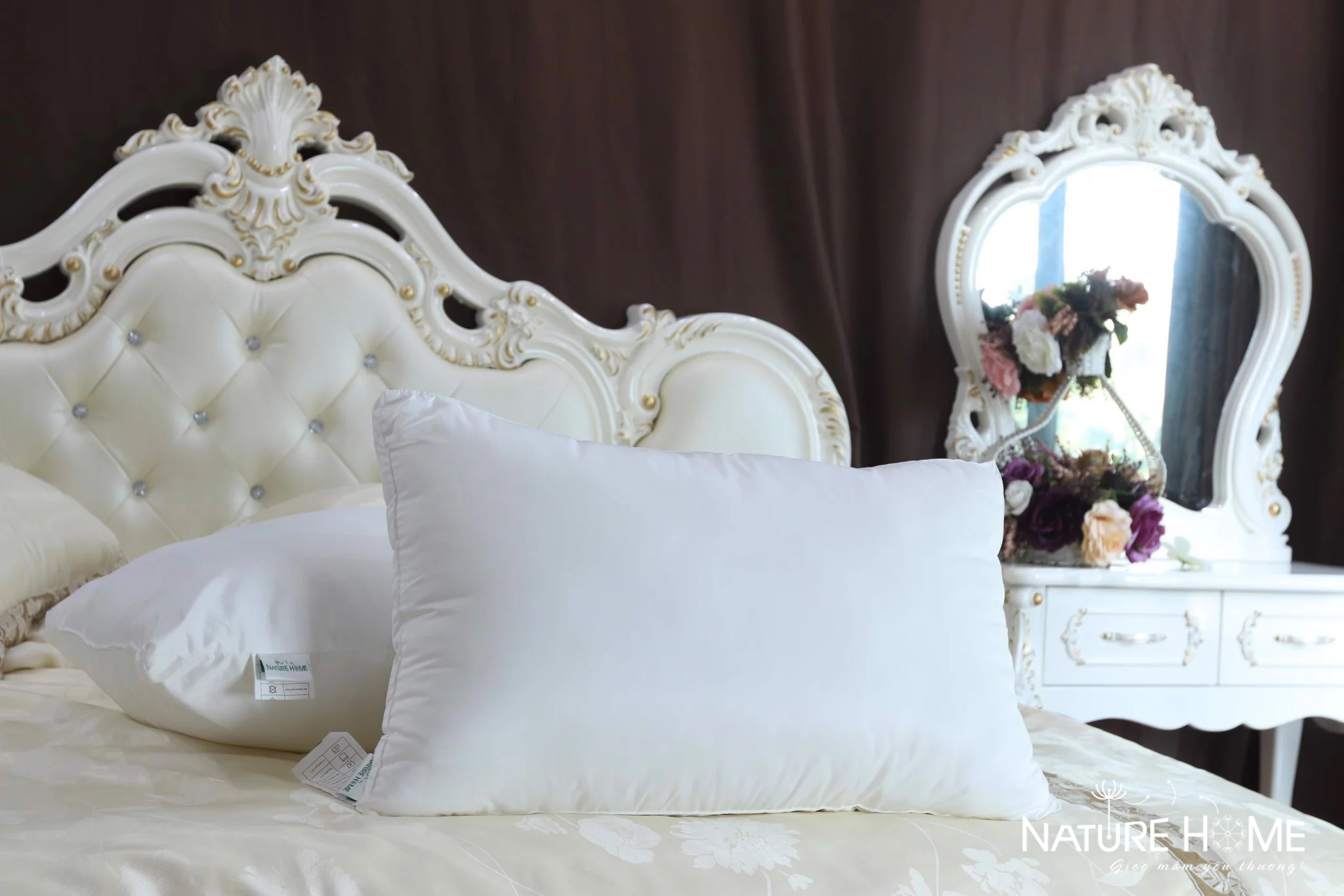 Ruột Gối Lông Vũ Nhân Tạo