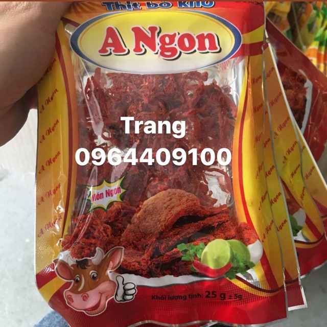 Bò khô 25gr