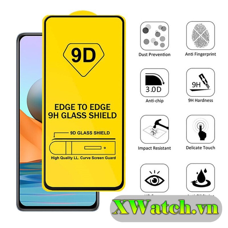 Cường Lực Full Màn Xiaomi Redmi note 10 / note 10 pro / note 10 pro max Redmi note 10 5g / Redmi note 10 pro 5G