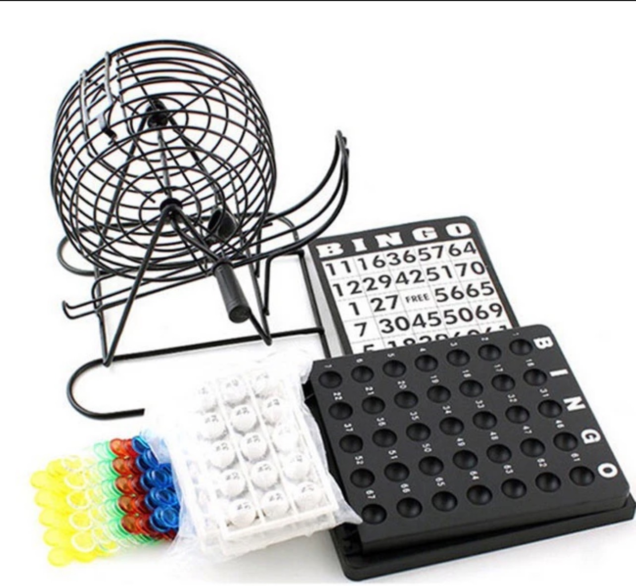 Lồng quay loto bingo 100% bằng sắt