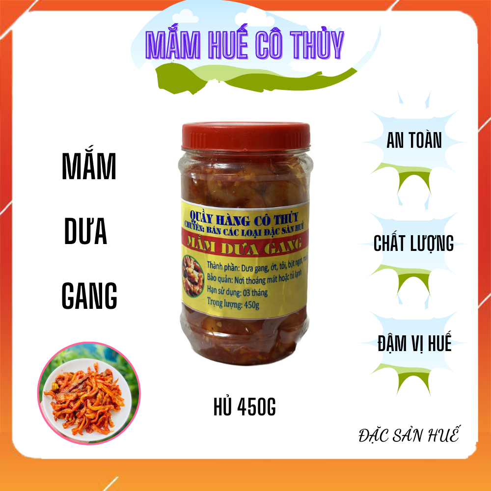 Mắm dưa gang - hũ 450g