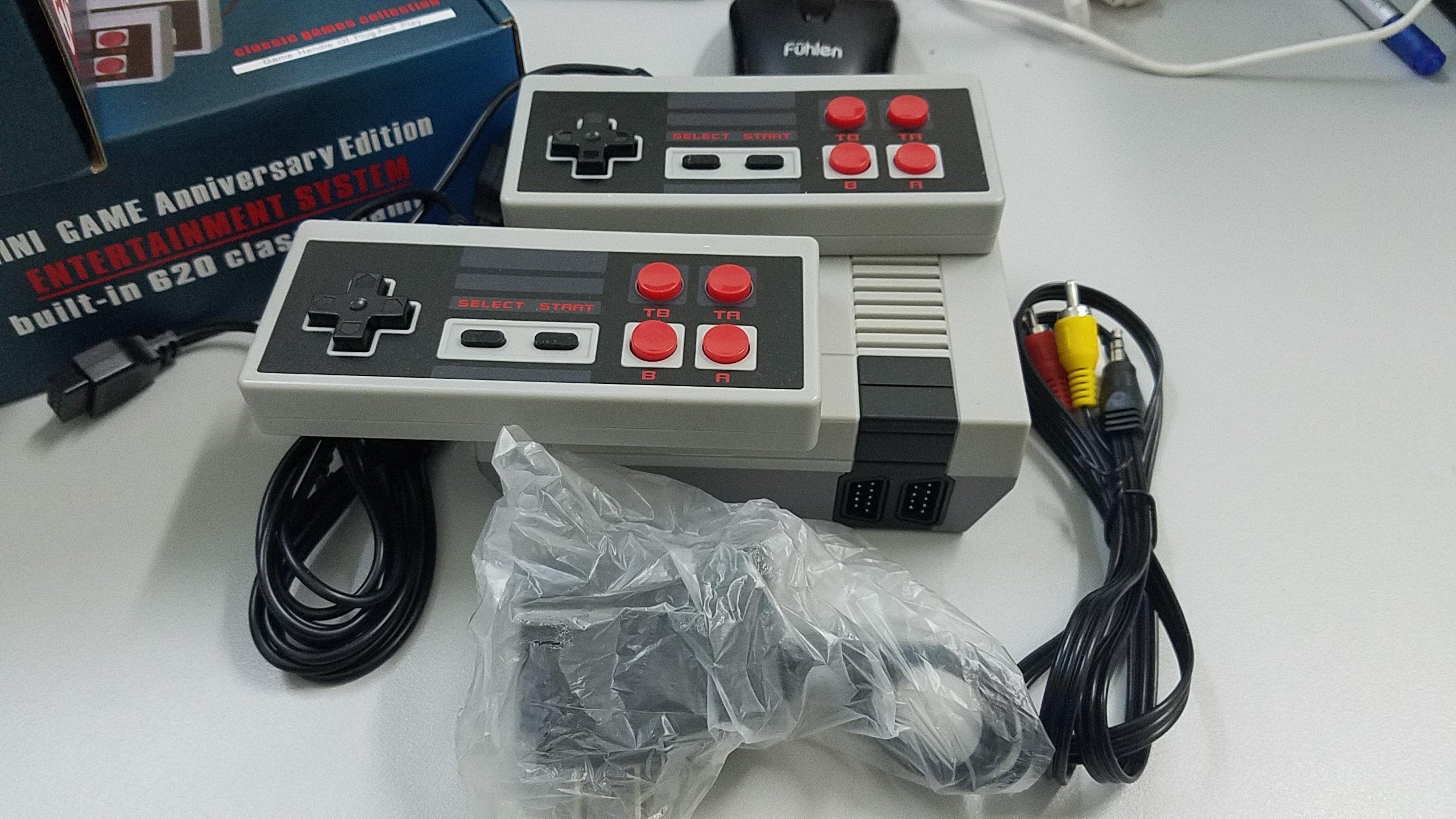Máy chơi game 4 nút Nes CoolBaby 620 game - nes620