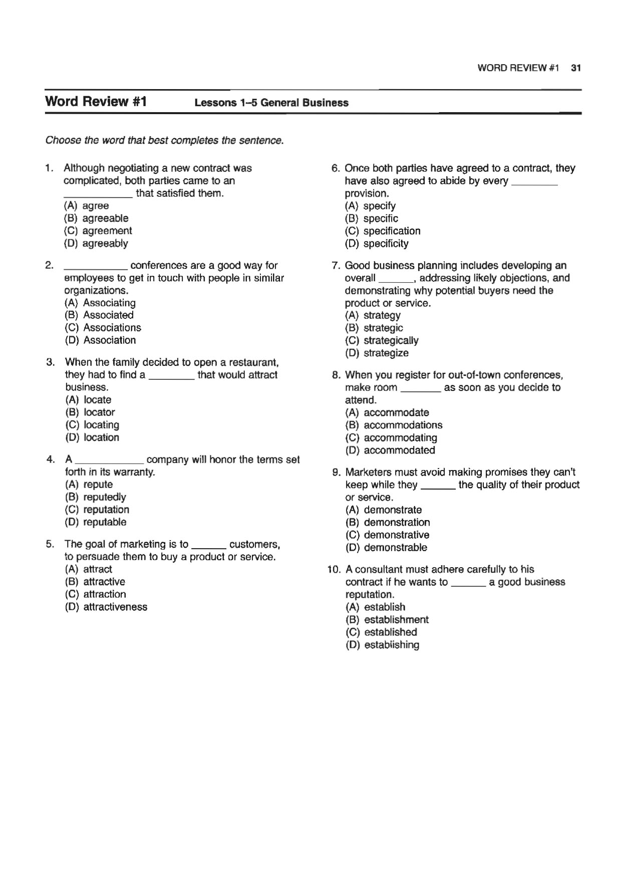 sách 600 Essential Words for the TOEIC (Sách đen trắng)