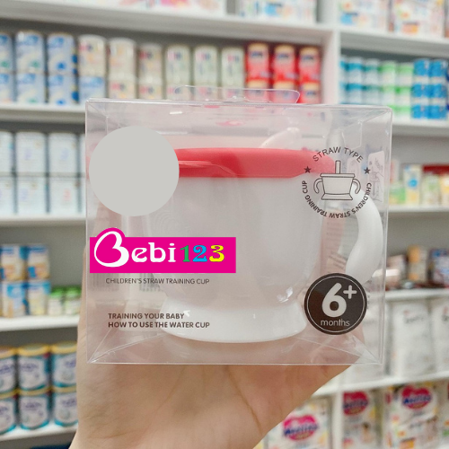 Ca/Cốc tập uống nước và sữa tiện lợi cho bé 3 giai đoạn Kichilachi