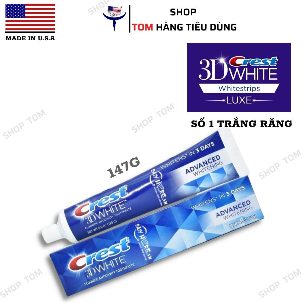 Kem đánh răng Crest 3D White Advanced Triple Whitening 147g