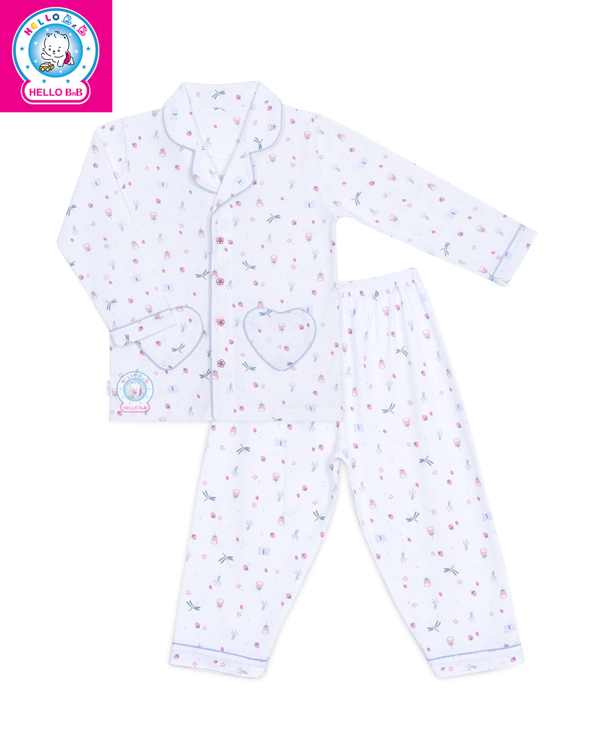 BỘ PYJAMAS BÔNG DÀI BÉ GÁI 0263 (hình in ngẫu nhiên)