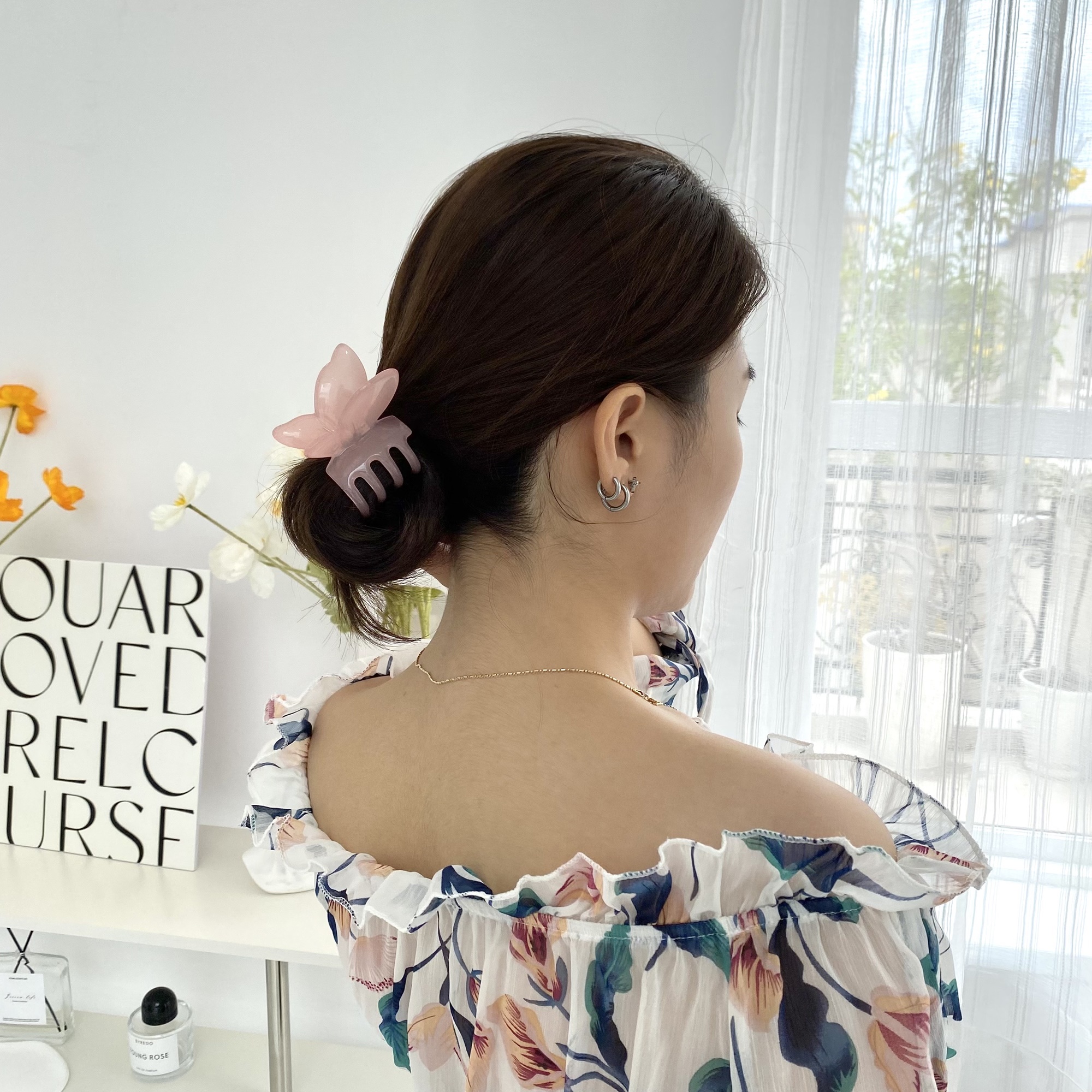 Kẹp tóc hình bướm Modleaf Butterfly pin Hàn Quốc