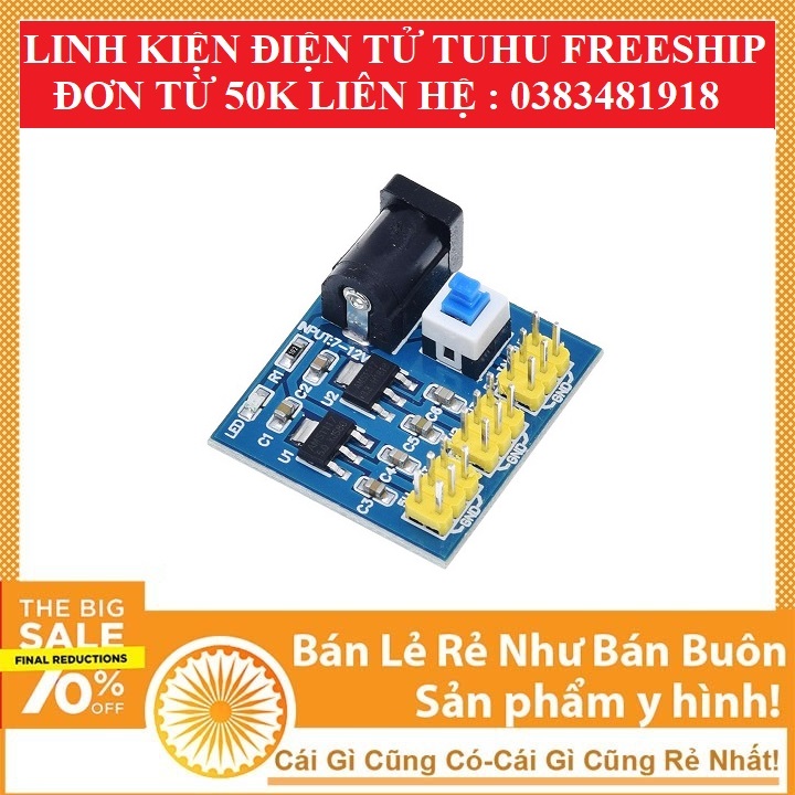 module hạ áp 12v xuống 5v và 3.3v