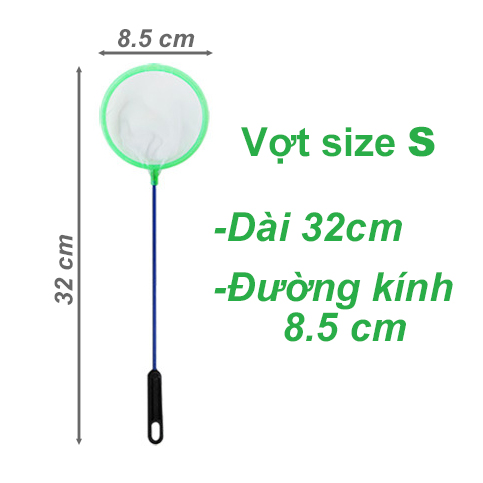 Vợt cá cảnh lưới Nano | Vợt vớt bobo