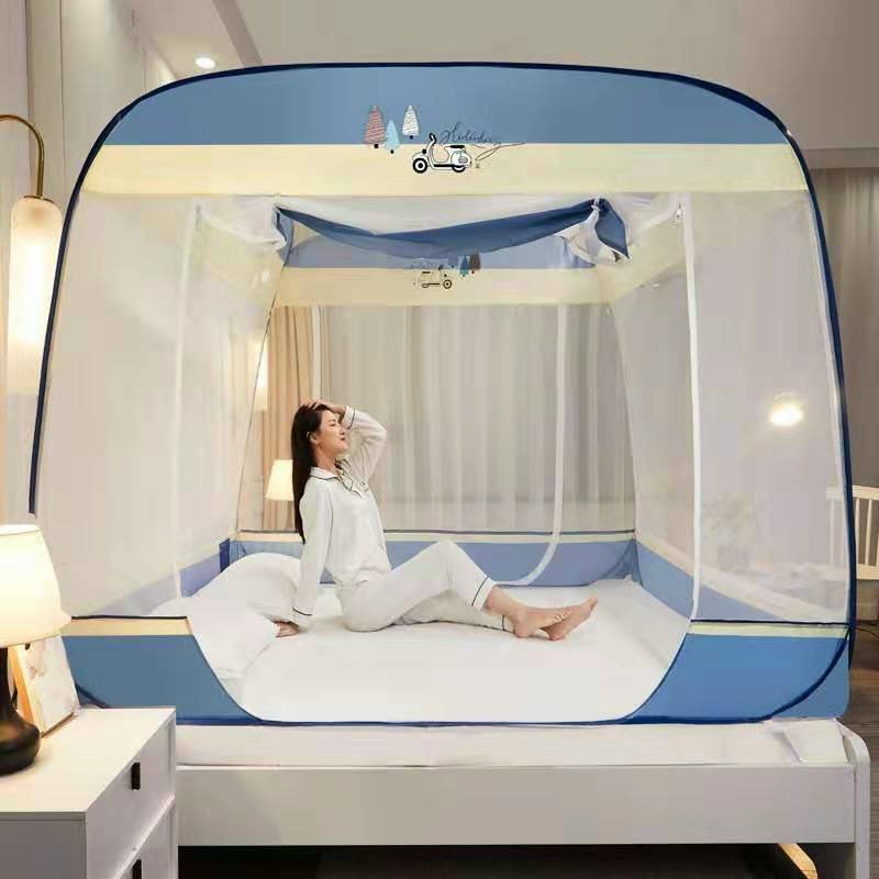 [MẪU MỚI] Màn chụp tự bung cao cấp 3 cửa