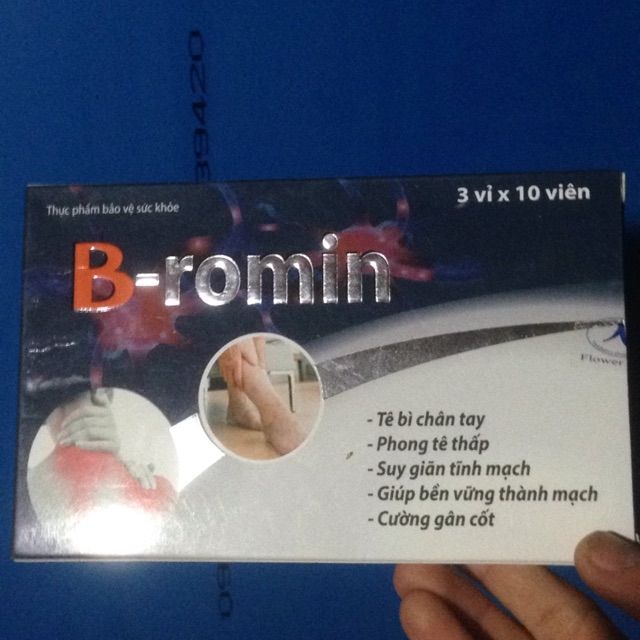 bromin hỗ trợ điều trị suy giãn tĩnh mạch