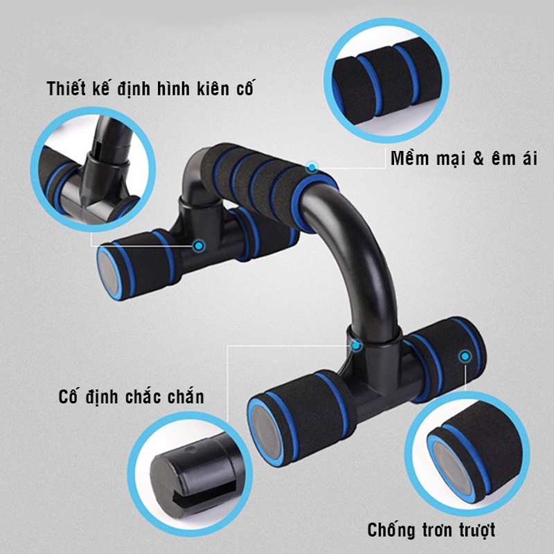 【Hà Nội】Dụng cụ hít đất chân thẳng Push up stand