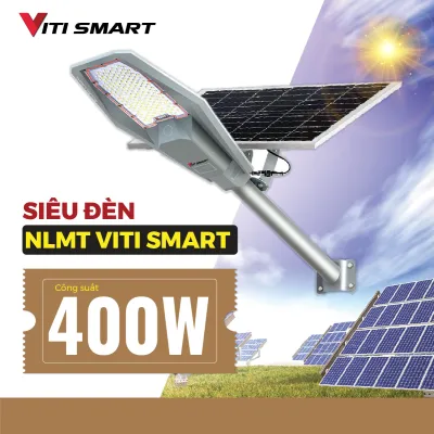 Đèn năng lượng mặt trời đường phố Army VITI SMART công suất 400 W MJ-XJ804. Den nang luong mat troi VITI SMART