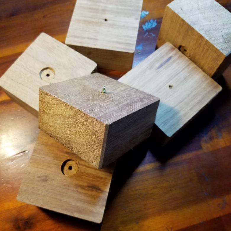 Khối gỗ vuông lập phương cube 5cm hàng đẹp chất lượng cao