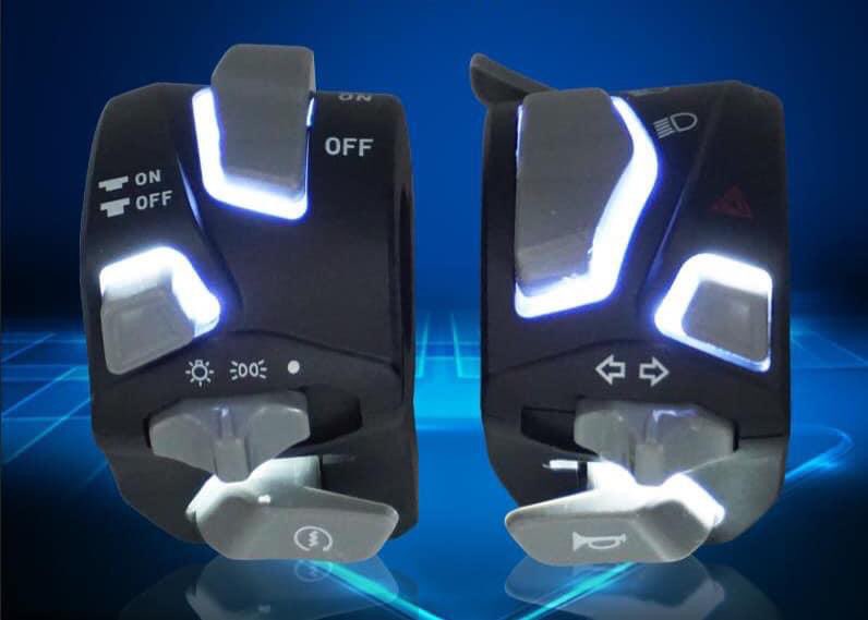 Bộ cùm đèn 2 bên cho Ex vario ( mọi loại xe máy )