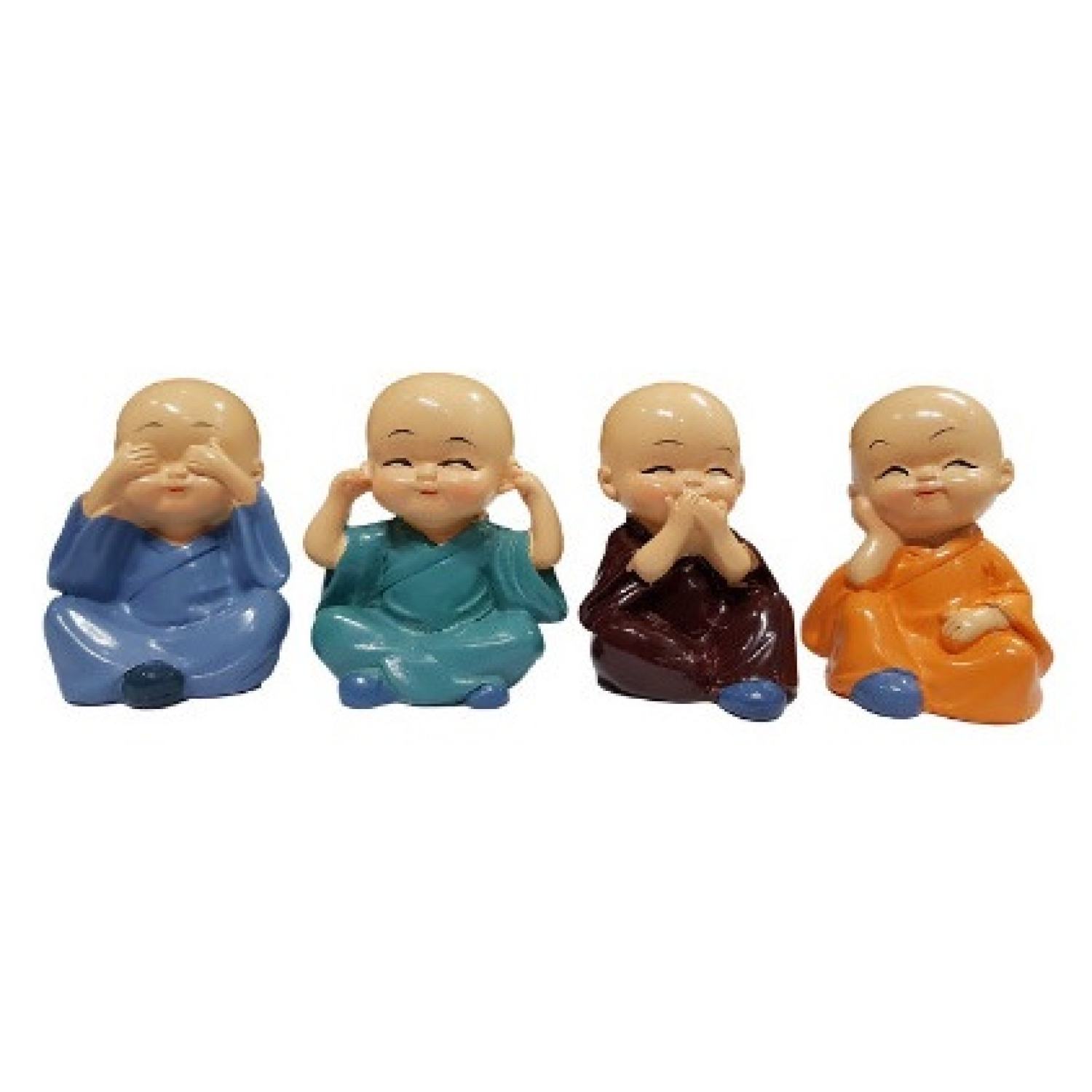 Tượng bộ tứ không đội mũ rơm,tứ tượng