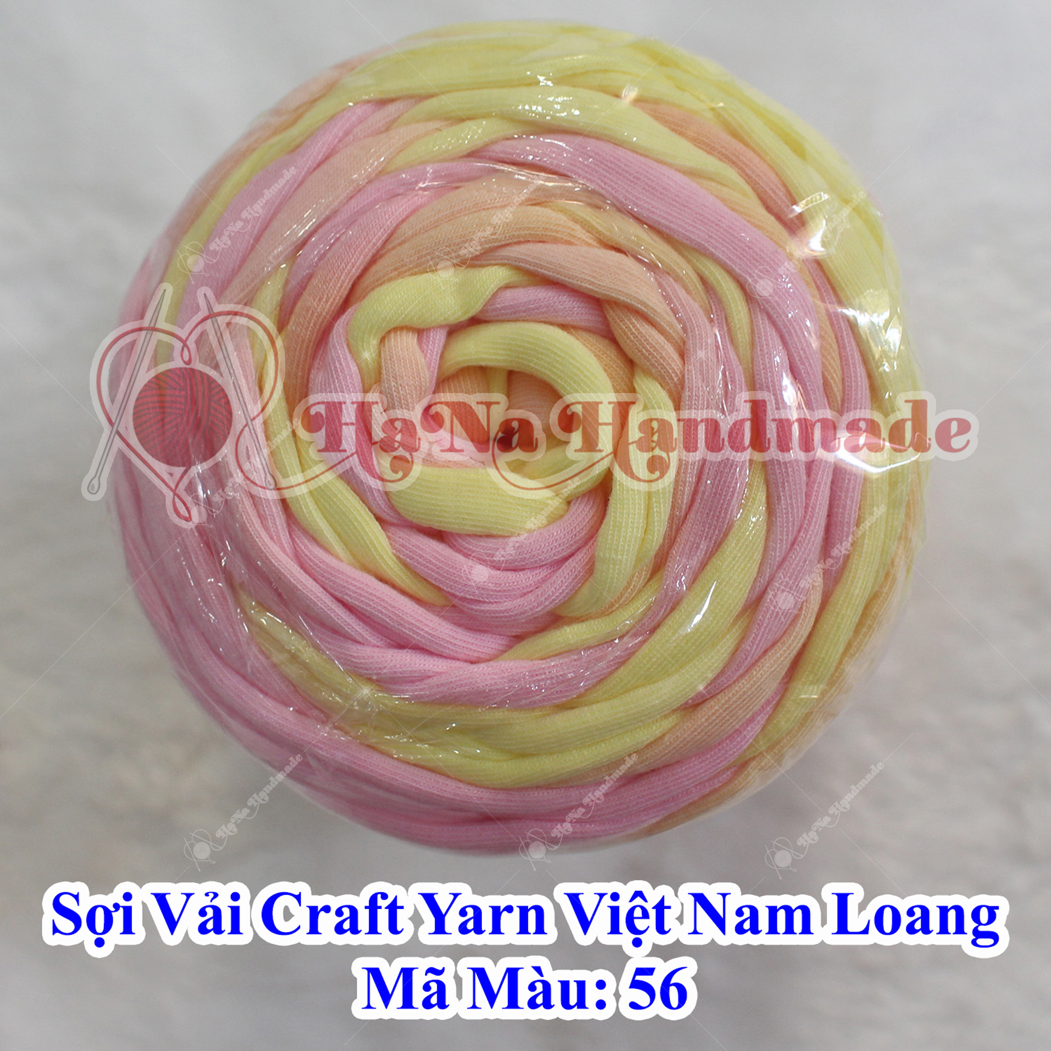 Sợi vải loang Việt Nam / sợi vải loang craft yarn 50k/cuộn 250g