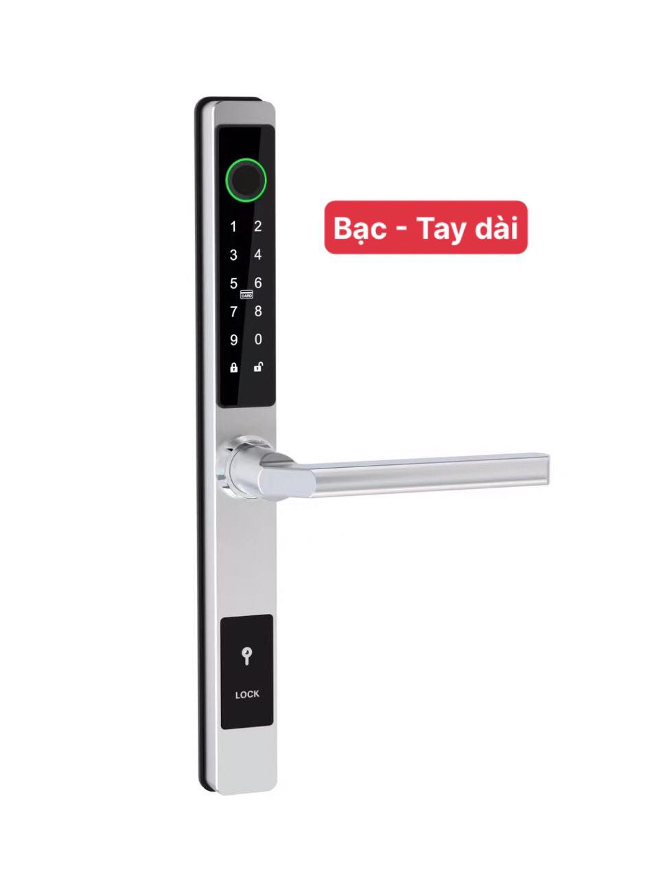 Khóa vân tay cửa nhôm App TTLock RS1