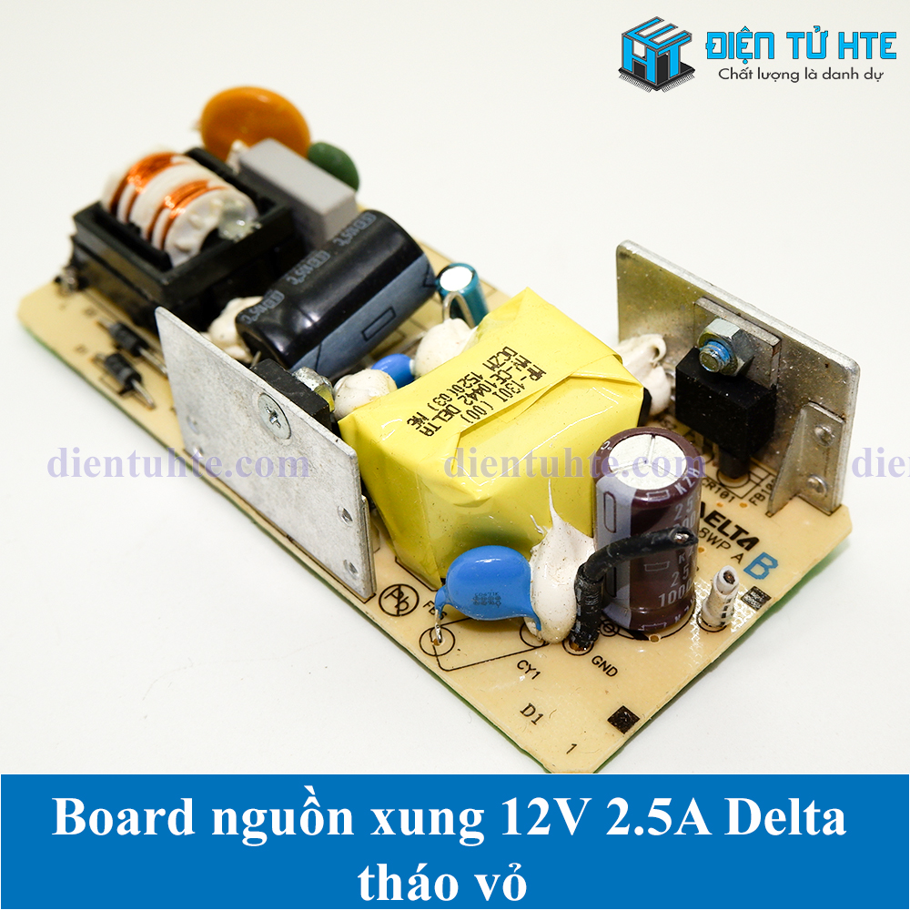 Board nguồn xung 12V 2.5A tháo vỏ DELTA