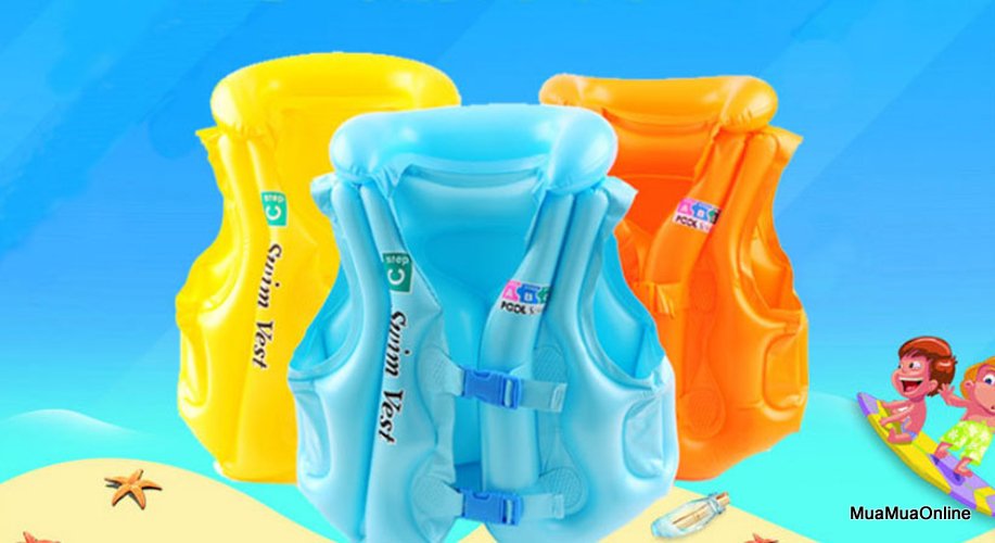 Áo phao tập bơi cho bé swim vest