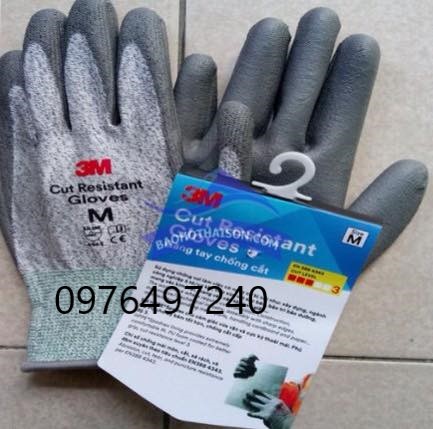 GĂNG TAY CHỐNG CẮT 3M CẤP ĐỘ 3 size M