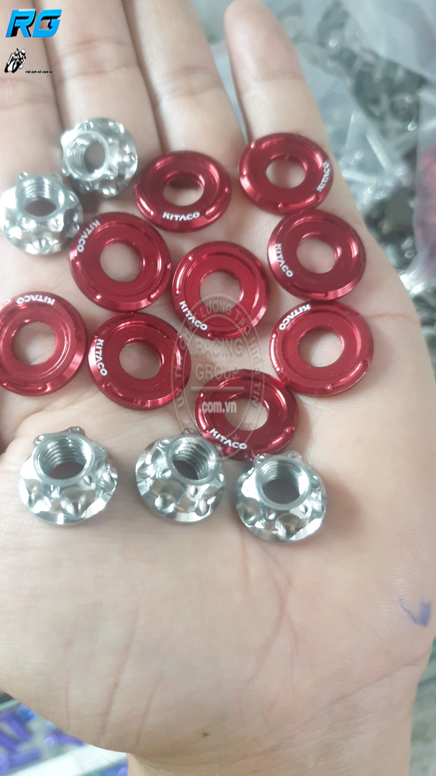 Combo 1 Tán Và 1 Long Đền Size 6ly Và 8ly