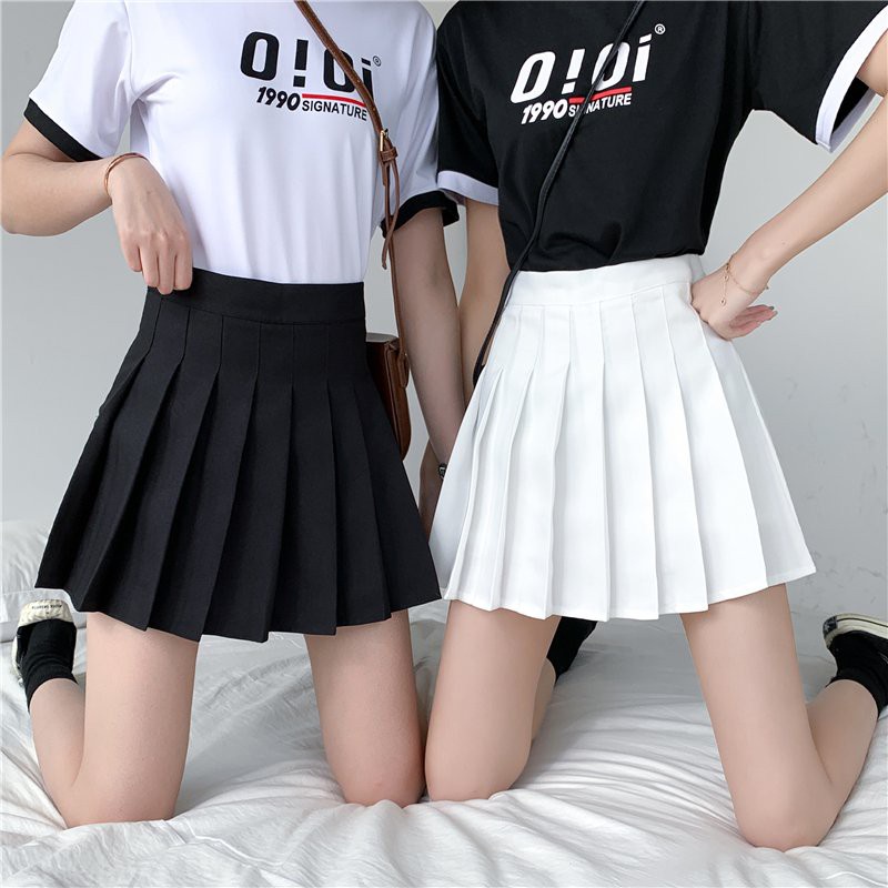 Chân váy tennis ngắn xếp ly dáng xòe thời trang nữ