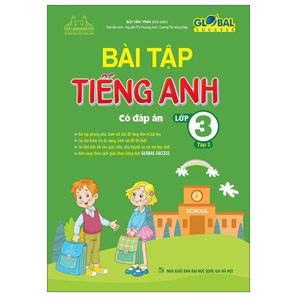 Fahasa - global success - bài tập tiếng anh lớp 3 - tập 2