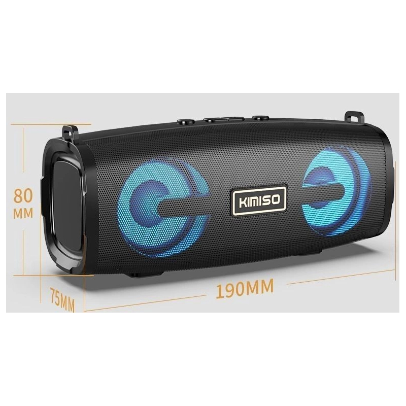 Loa bluetooth KIMISO KMS-223 hỗ trợ FM/Thẻ/USB/AUX (nhiều màu)