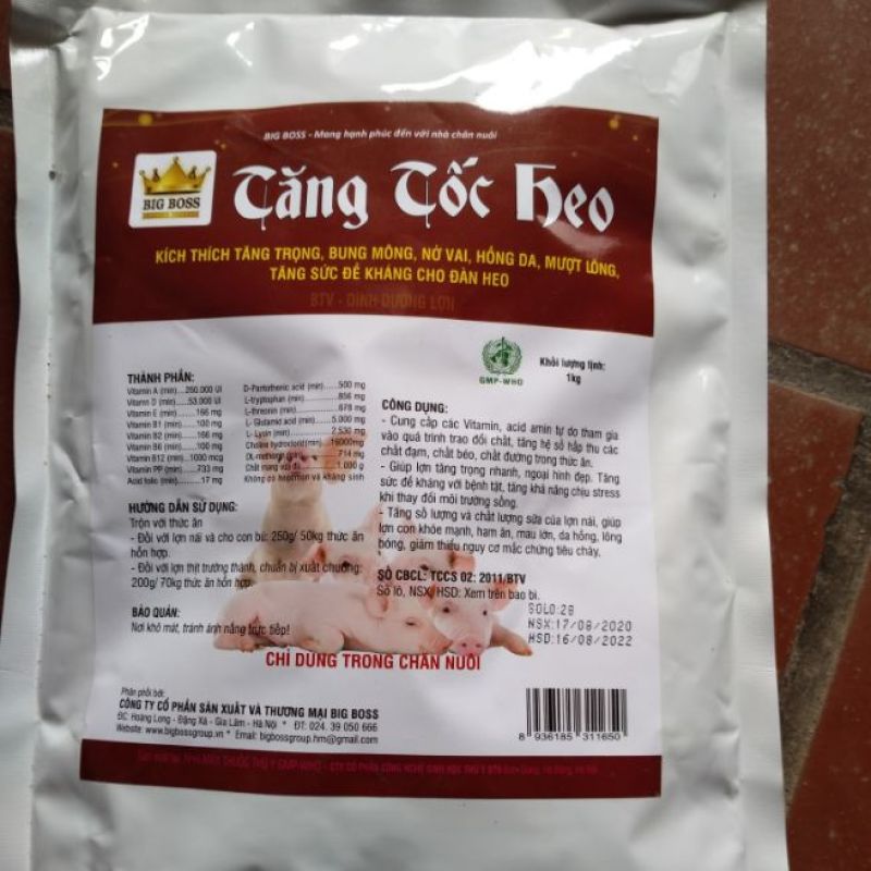 Tăng tốc heo 1kg/gói