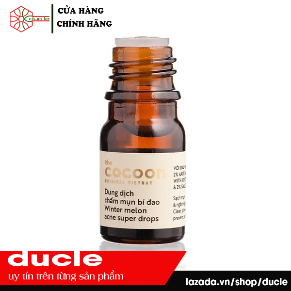 ( TẶNG MẶT NẠ HÀN QUỐC ) Bộ 2 Chấm Mụn Bí Đao COCOON