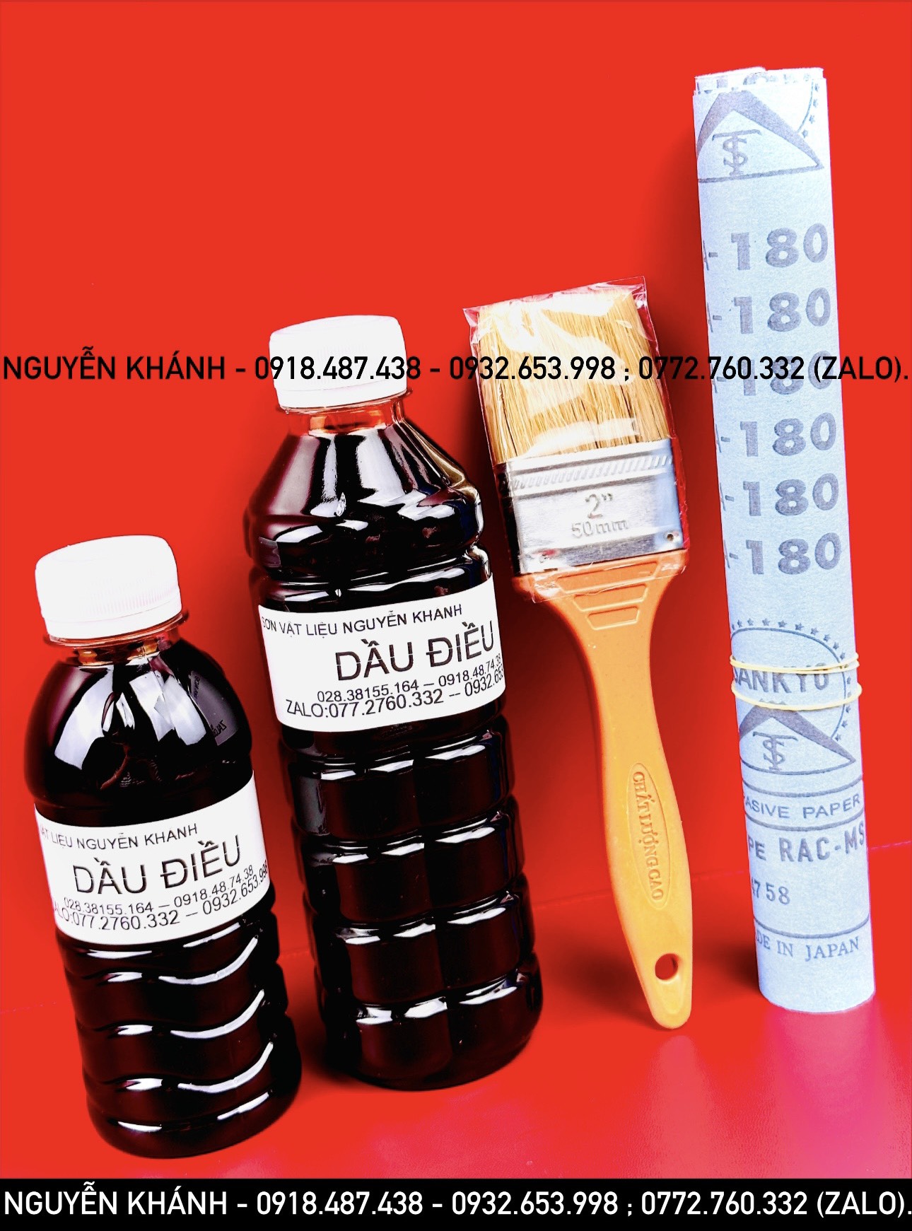 Combo dầu điều đánh bóng gỗ (1 chai)