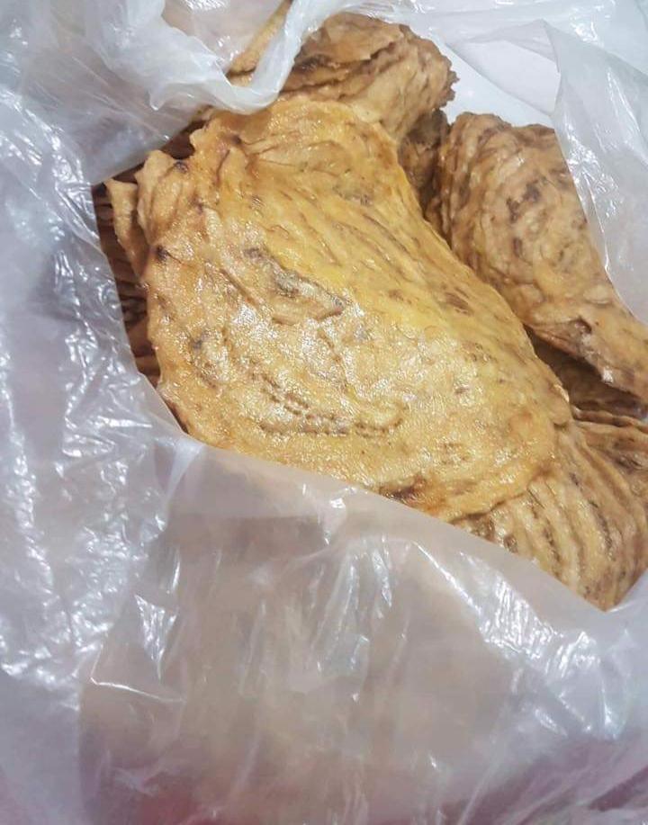 chuối khô ép dẻo 500g/35k