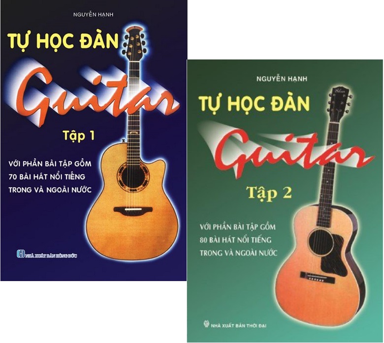 TỰ HỌC ĐÀN GUITAR (BỘ 2 TẬP) - NGUYỄN HẠNH