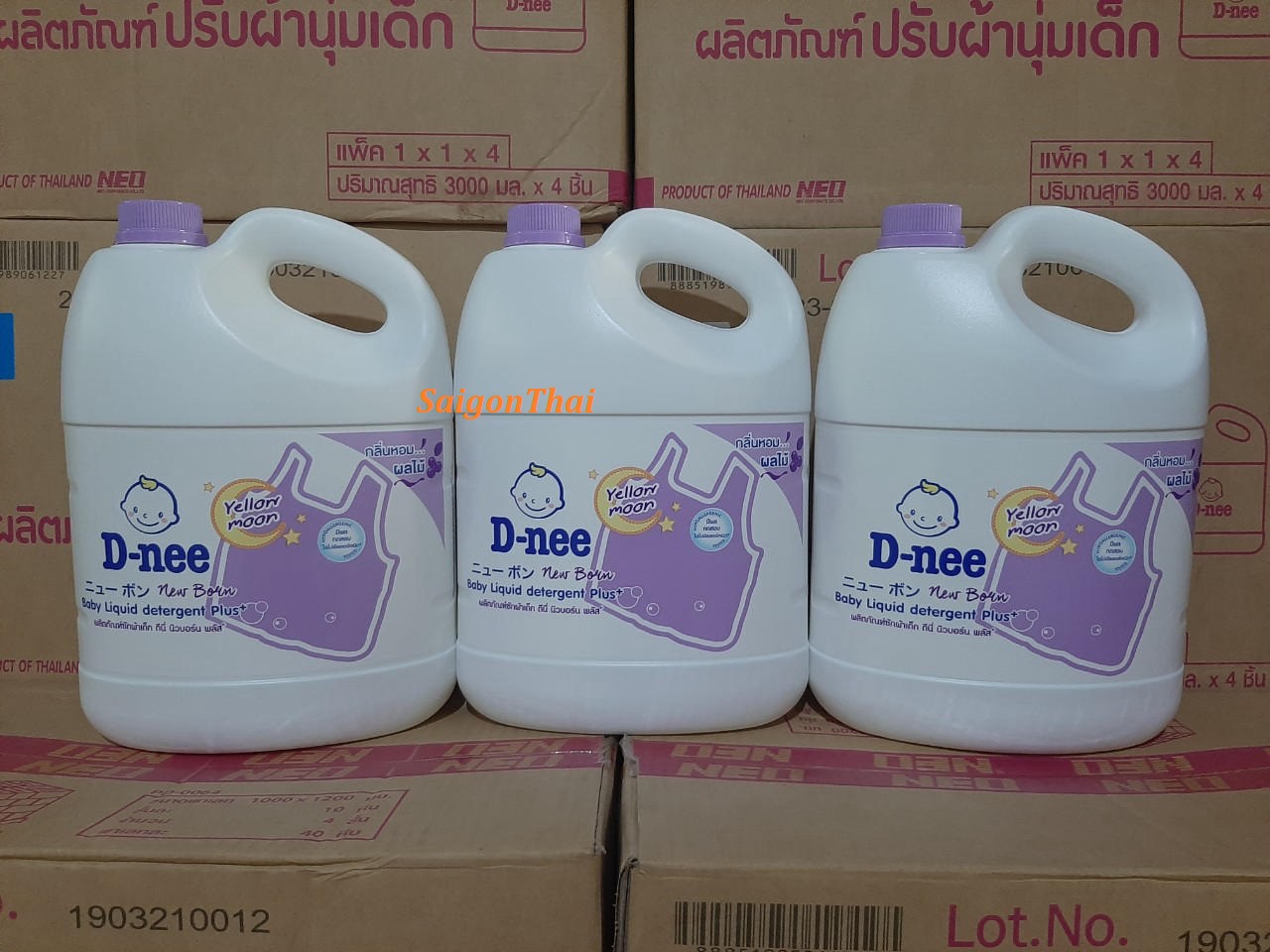 Nước Giặt Dnee hàng Thái Lan 2800ml (2.8 lít) - Tím
