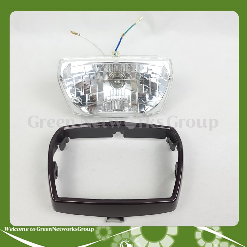 [HCM]Chóa đèn pha bóng Halogen cho xe Dream Đầu Bằng Greennetworks