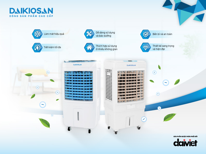 [GIAO TẠI HCM] - Máy làm mát không khí Daikiosan DKA-04000D