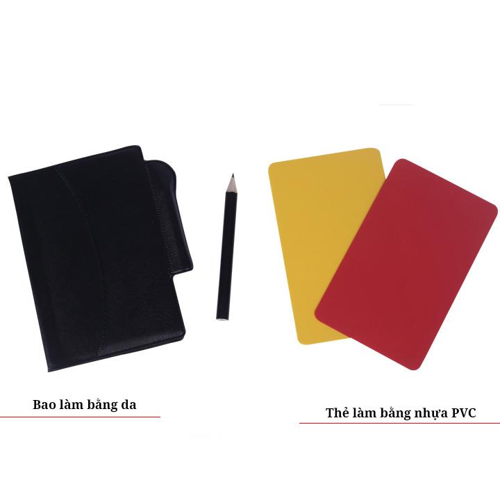 [HCM]Set sổ thẻ đỏ thẻ vàng cho trọng tài bóng đá TV10