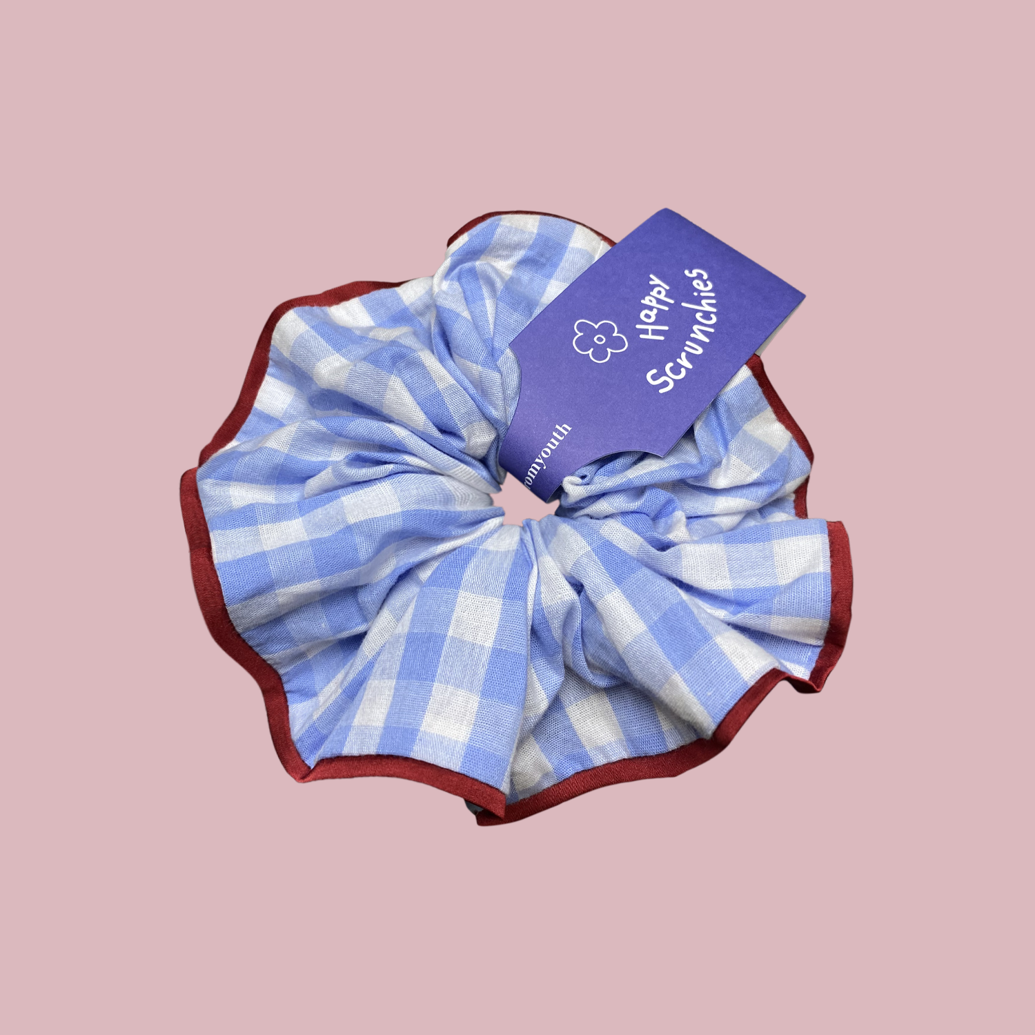 Dây buộc tóc vải NAKED by V - Happy Scrunchie